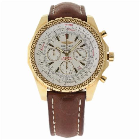 breitling bentley watch white face|breitling bentley pre owned.